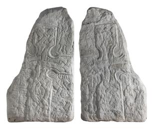 Heimdall cross slab (Manx Cross 127) casts