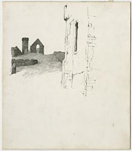Peel Castle by Archibald Knox