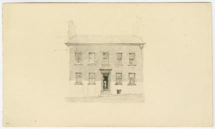 Town buildings by Archibald Knox