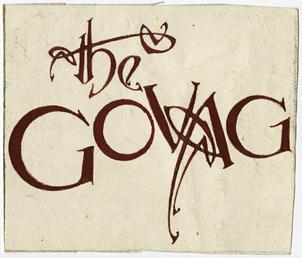 Original design by Archibald Knox for title of…
