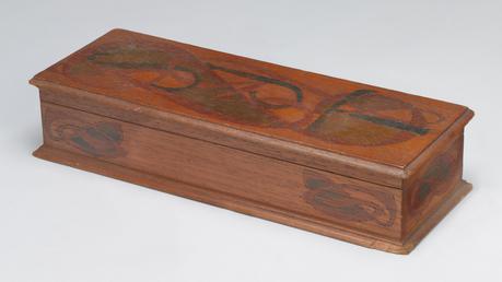Box made to the design of Archibald Knox