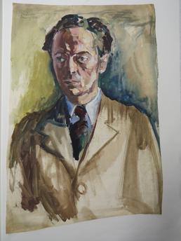 Untitled portrait from Mooragh Internment Camp