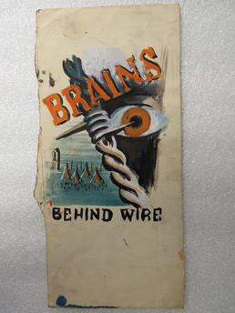 Brains Behind Wire Poster Design