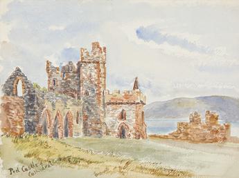 Peel Castle and Cathedral