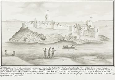 Peel Castle as it doth appeare from the…