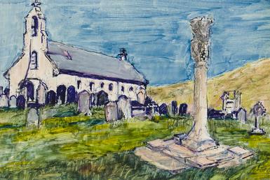 Maughold Church and Cross