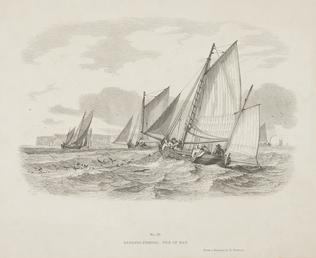 'Herring fishing, Isle of Man'