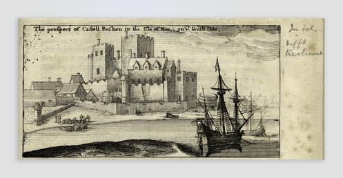 The Prospective of Castle Rushen as it appears…