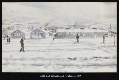 Cold and Shortened Rations, 1917