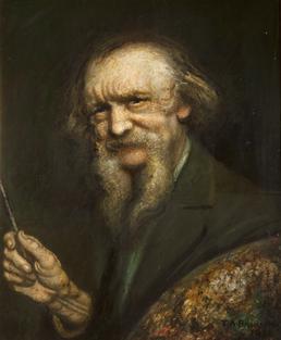 Self-portrait of Thomas Arthur Bridson
