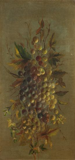 Still-life of grapes