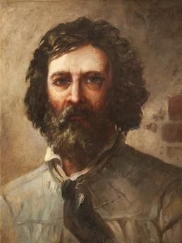 Self-portrait of Franz Hoepfner