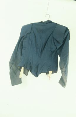 Women's blue cotton coat