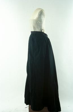Poplin skirt