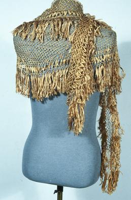 Silk braid scarf