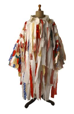 Costume from the White Boys mummers' play