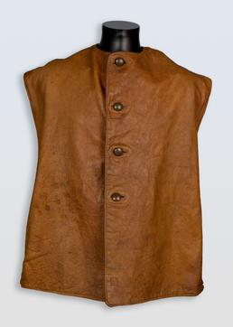 First World War British army leather jerkin