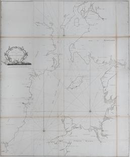 Chart of the Irish Sea channel