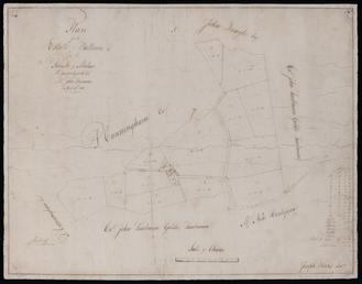 Plan of the estate of Ballown [Billown] in…