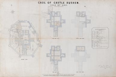 Present accommodation at gaol of Castle Rushen Isle…