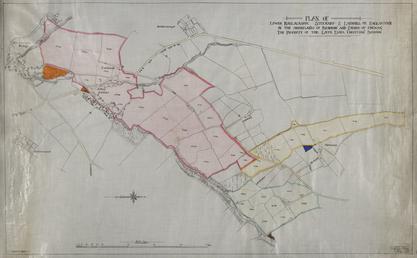 Plan of Lower Ballacashin, Strenaby & Larkhill or…