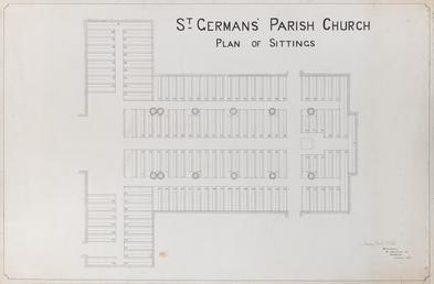 St Germans' Parish Church plan of sittings