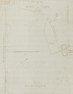 Plan of Mr George Moore's Intack at Douglas