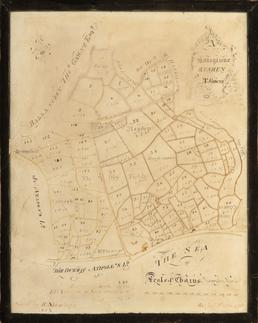 Plan and survey of Ballagawne, Rushen, the property…