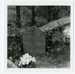 Gravestone of Samuel Ally, Braddan Old Church