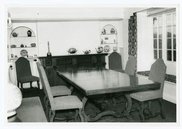 Dining room at Oakleigh, Glencrutchery Road, Douglas