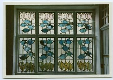 Stained glass window, Glencrutchery House, Douglas