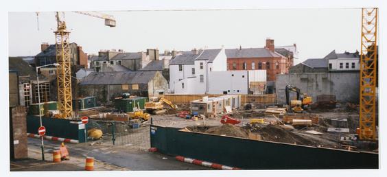 Construction site of the new Marks and Spencer…