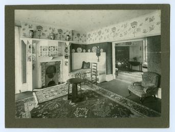 Baillie Scott drawing room, Glencrutchery House, Douglas