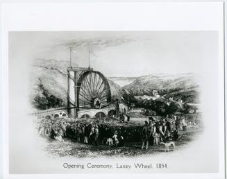 Opening ceremony, Laxey Wheel