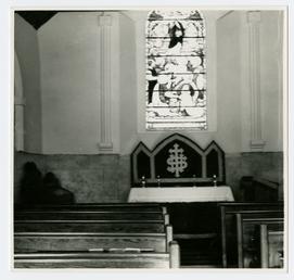 Interior of Old Lonan church