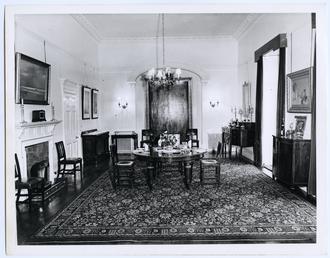 Dining Room, Government House, Onchan