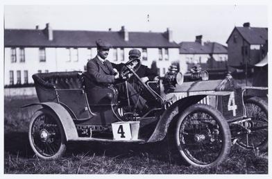 Motorcar no.4 Hon. Charles Rolls in a Rolls…