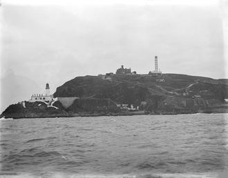 Douglas Head and lighthouse from the sea