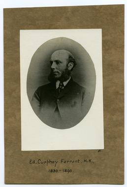 Edward Farrant MHK - framed head portrait