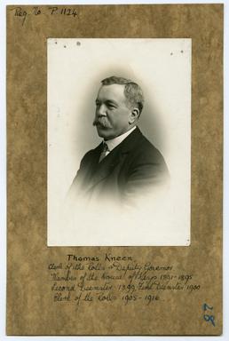 Thomas Kneen - head portrait