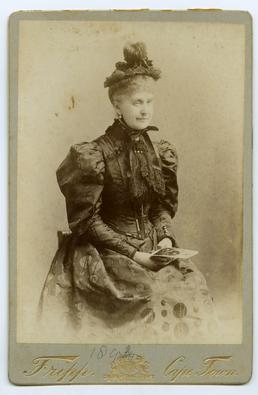 Lady Elizabeth Loch - half-length portrait