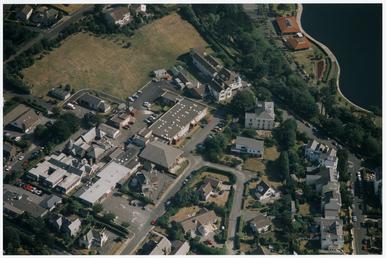 Aerial view of Ramsey Cottage Hospital