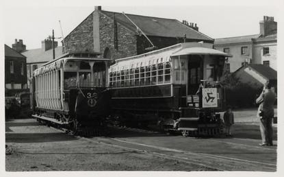 Manx Electric Railway motor saloon 1 and open…