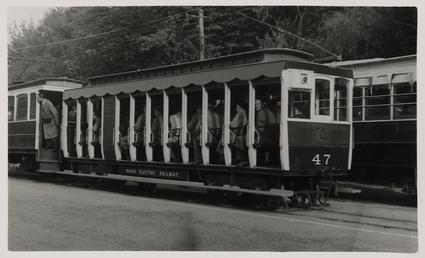 Manx Electric Railway cross-bench motor car 47