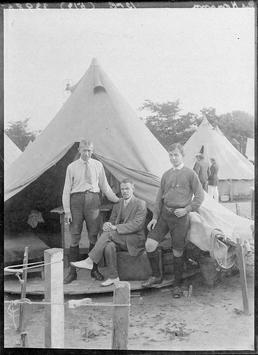 First World War internee Fritz Homann and others…