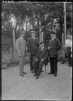 First World War internee Franz Hecker and others…
