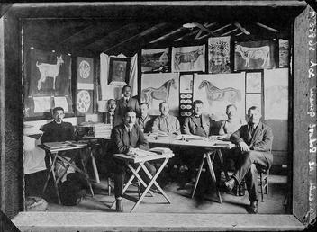 First World War Internees, Classroom, Agricultural School, Camp…