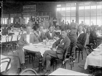 First World War Internees, Dining Room (Possibly Privilege…