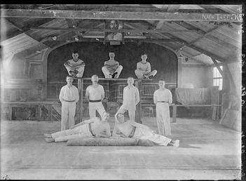 First World War Internee Gymnastic Club in Hall,…