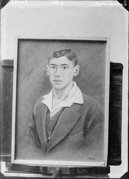 First World War Internee Artwork (Portrait), Douglas or…